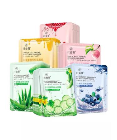 Yexianyan Facial masks fabric 6 pieces