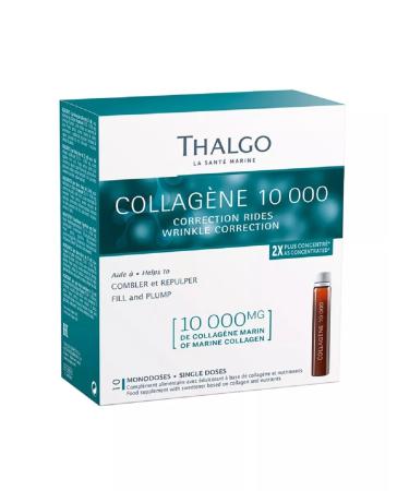 Thalgo Dietary supplement for youth and beauty drinking collagen 10 000 mg 10 pcs x 25 ml