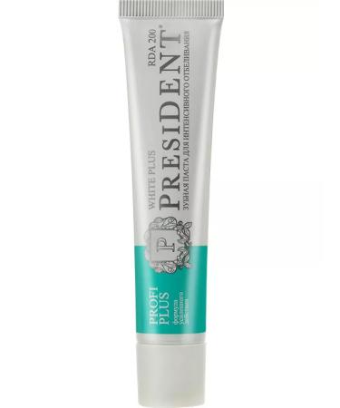 PRESIDENT Profi Plus White plus toothpaste 30 ml-1pcs - Buy Online on GoSupps.com