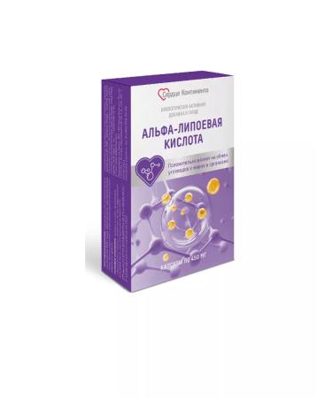 THE HEART OF THE CONTINENT Alpha-lipoic acid caps. 450 mg No. 30