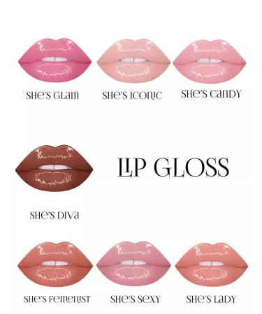 Sasha Cosmetics Lip gloss 7 ml - Buy Online on GoSupps.com