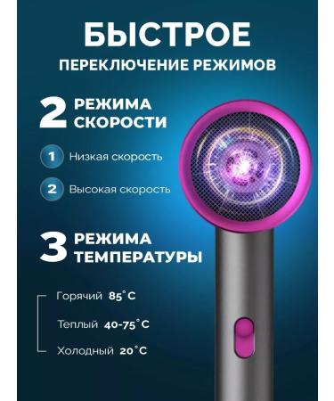 KarmiHome A hairdryer with a hairdryer comb curling and a straightener - Buy Online on GoSupps.com