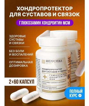 Sashera honey Glucosamine chondroitin MSM chondroprotector for joints 2pcs