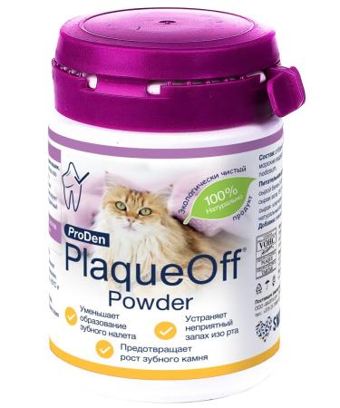 ProDen PlaqueOff Additive for tartar prevention in cats 40 g - Buy Online on GoSupps.com
