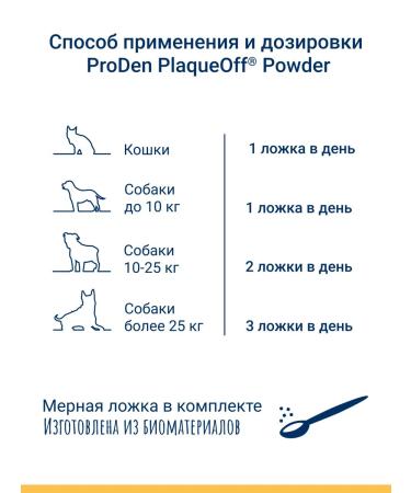 ProDen PlaqueOff Additive for tartar prevention in cats 40 g - Buy Online on GoSupps.com