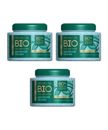 CHARM Hair styling gel 250 ml 3pcs