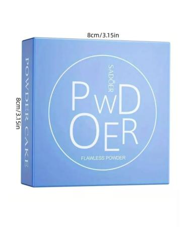 SALE Sadoer matting powder with sponge color # 01 - Buy Online on GoSupps.com