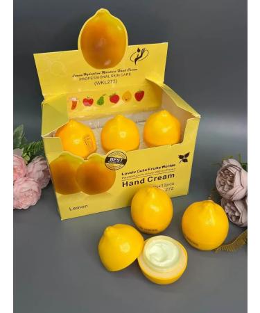 Hand cream Moisturizing nourishing fruit Lemon