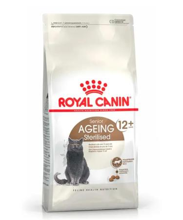 ROYAL CANIN Senior Ageing Sterilized 12+ Dry food for cats 2 kg - Buy Online on GoSupps.com