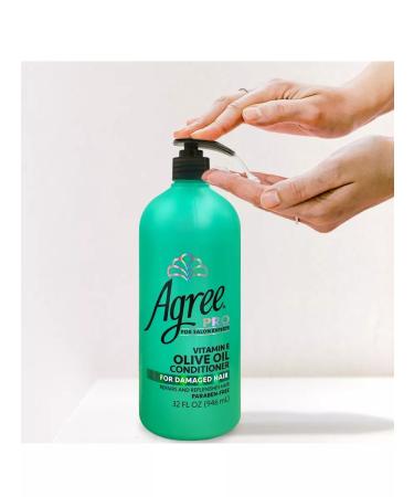 Agree Pro Professional Balm-Contributioner for Hair Olive Oil 1l - Buy Online on GoSupps.com