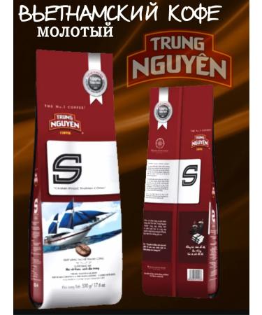 TRUNG NGUYEN Ground Coffee "S" Vietnam 3Up.*500 g - Buy Online on GoSupps.com