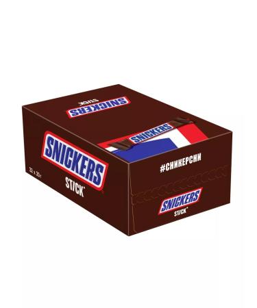 SNICKERS Chocolate Batonchik Stick (64x20g) - Buy Online on GoSupps.com