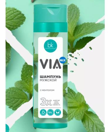 Belkosmex Male hair shampoo with menthol via mix - Buy Online on GoSupps.com