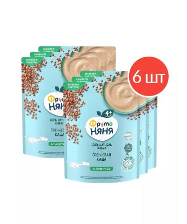 Frutonyanya Silent buckwheat 200 g 6 pcs