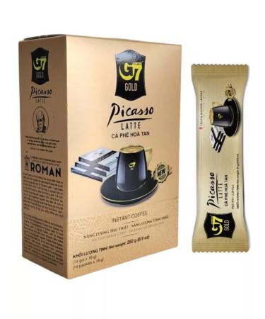 Latte coffee soluble Vietnamese Gold Picasso Latthe