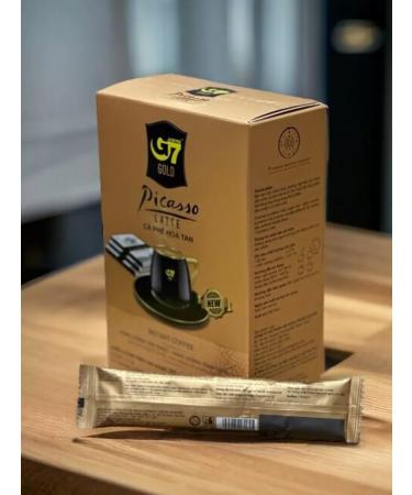 Latte coffee soluble Vietnamese Gold Picasso Latthe - Buy Online on GoSupps.com