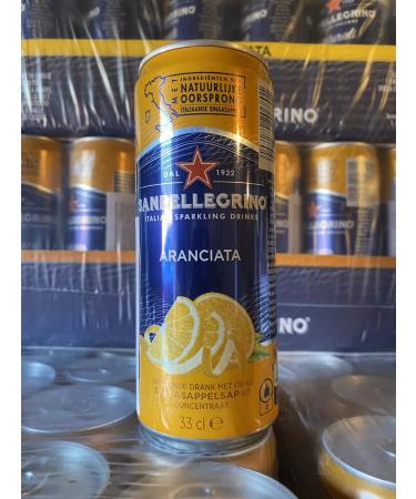 Sanpellegrino orange 0 33 l x24 pieces - Buy Online on GoSupps.com