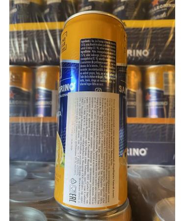 Sanpellegrino orange 0 33 l x24 pieces - Buy Online on GoSupps.com