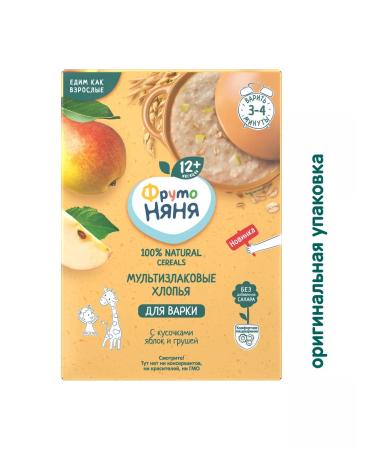 Frutonyanya Porridge Multicar -haired Silent Apple Pear 200g - Buy Online on GoSupps.com