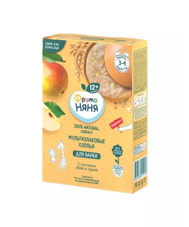 Frutonyanya Porridge Multicar -haired Silent Apple Pear 200g - Buy Online on GoSupps.com