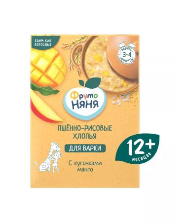 Frutonyanya Porridge millet-ris-silent mango 200g