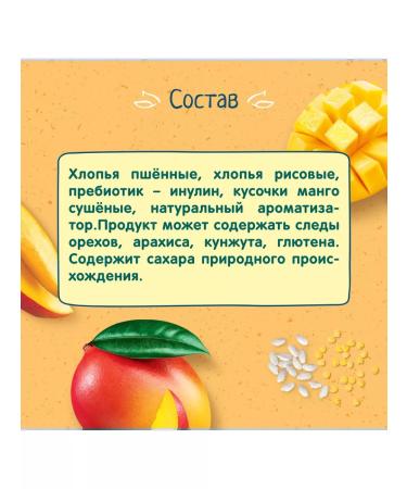 Frutonyanya Porridge millet-ris-silent mango 200g - Buy Online on GoSupps.com