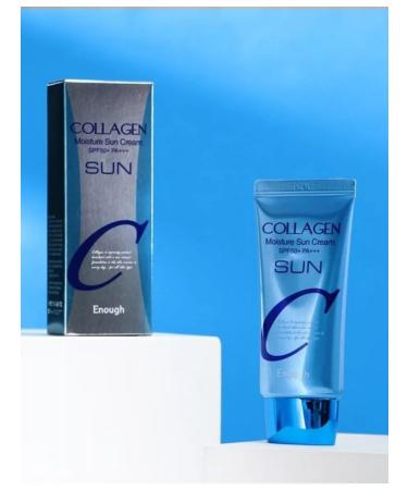 ENOUGH Sunscreen from tanning collagen with SPF 50 SPF - Buy Online on GoSupps.com