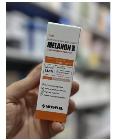 GTA Mlanon X Daily Whitening ampoule 30ml lightening ampoule