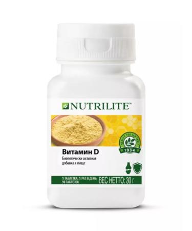 Nutrilite vitamin D 90 tab. Vitamin D. Amway