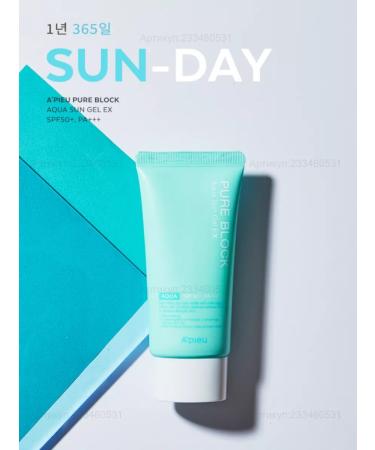 A'Pieu Sunglassing gel Pure Block Aqua Sun Gel Ex - Buy Online on GoSupps.com