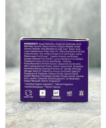 Andalou Naturals Restoring night cream resveratrol Q10 50 ml - Buy Online on GoSupps.com