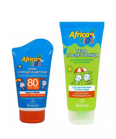 Floresan Sun cream SPF80 100ml+gel after tanning