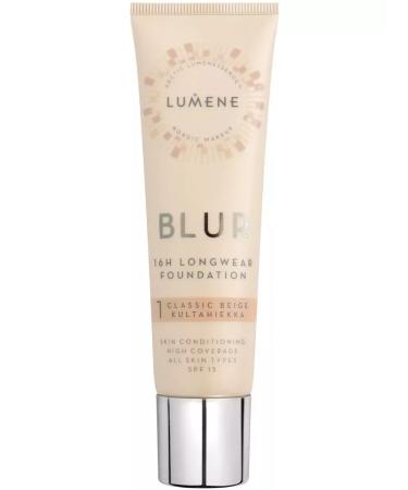 Lumene Blur SPF tonal cream 15 tone 1 natural beige 30 ml