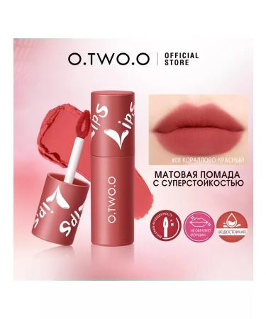 OTWOO Lipstick lip liquid resistant matte No. 03 - Buy Online on GoSupps.com