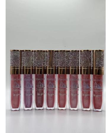 SHINE Set of glossy lip glosses 8pcs