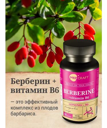 MedCraft Berberin 500 mg for weight loss in capsules - Buy Online on GoSupps.com