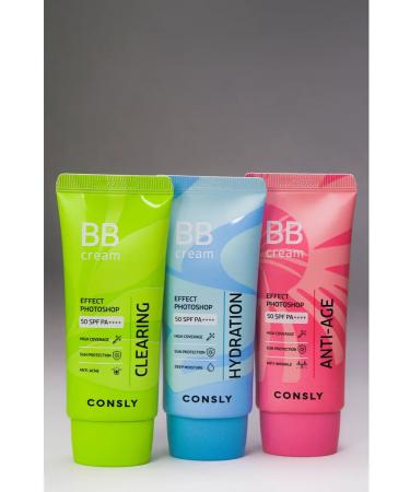 consly Moisturizing BB face cream Cores Consley SPF 50 50ml - Buy Online on GoSupps.com