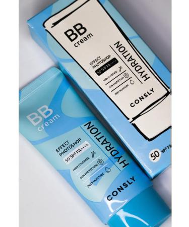 consly Moisturizing BB face cream Cores Consley SPF 50 50ml - Buy Online on GoSupps.com