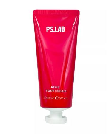 PSLAB Leg cream with urea and rose extract 100 ml