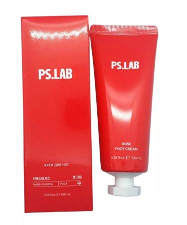 PSLAB Leg cream with urea and rose extract 100 ml - Buy Online on GoSupps.com