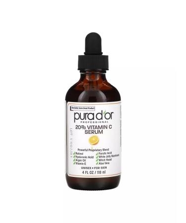 PURA D'OR Anti -aging serum with vitamin C 20% 118 ml