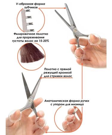 Green Bell Hairdressers scissors for haircuts 14.2x5.2x0.7 - Buy Online on GoSupps.com