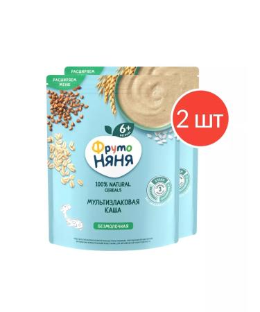 Frutonyanya Porridge Multicar -haired Silent 200 g 2 pcs