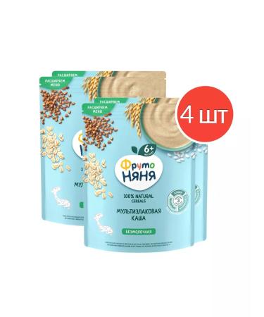 Frutonyanya Porridge Multicar -haired Silent 200 g 4 pcs