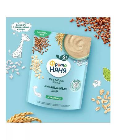 Frutonyanya Porridge Multicar -haired Silent 200 g 4 pcs - Buy Online on GoSupps.com