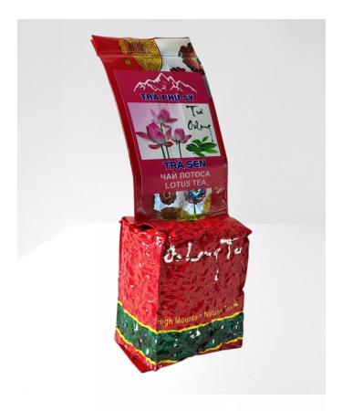 Tra Phu Sy Vietnamese green tea ulun with lotus 3*200g - Buy Online on GoSupps.com