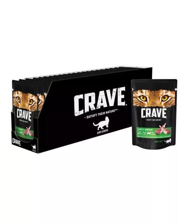 Crave spider for cats lambs in jelly 30 pcs 70g