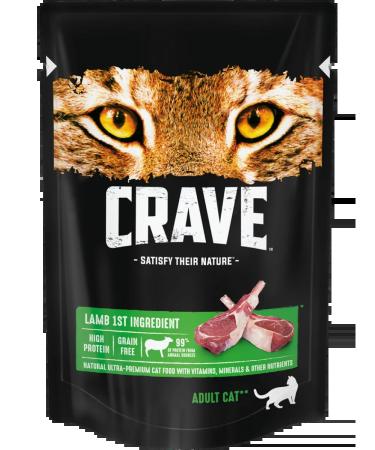 Crave spider for cats lambs in jelly 30 pcs 70g - Buy Online on GoSupps.com
