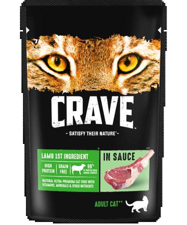 Crave SPECE for cats lambs in sauce 30 pcs 70g - Buy Online on GoSupps.com