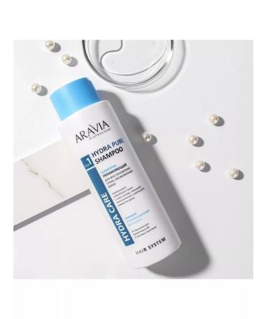 ARAVIA Moisturizing shampoo for dry dehydrated hair 400 ml - Buy Online on GoSupps.com